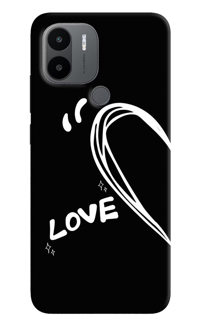 Love Line Redmi A1+/A2+ Hard Case Back Cover by Casekaro