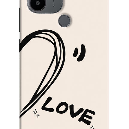 Soul Line Redmi A1+/A2+ Hard Case Back Cover by Casekaro