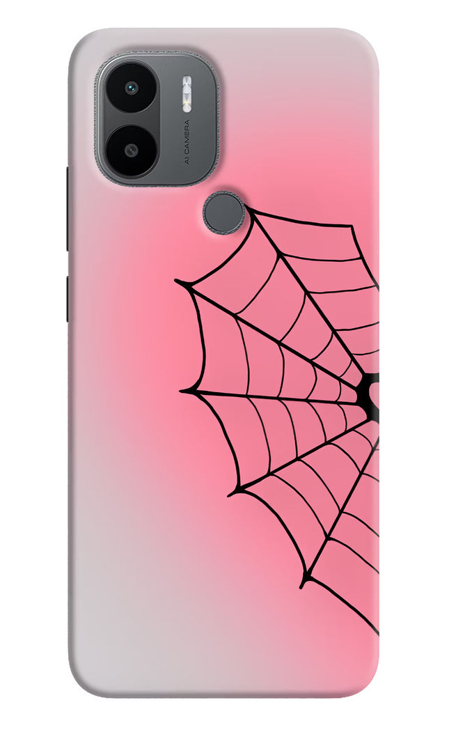 Pink Web Redmi A1+/A2+ Hard Case Back Cover by Casekaro