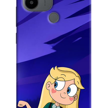 Star Glow Redmi A1+/A2+ Hard Case Back Cover by Casekaro