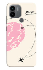 Miss Orbit Redmi A1+/A2+ Hard Case Back Cover by Casekaro