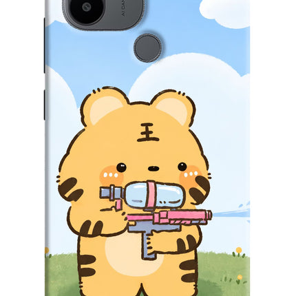 Tiger Treat Redmi A1+/A2+ Hard Case Back Cover by Casekaro