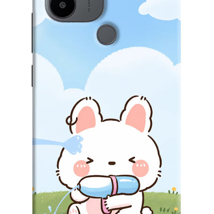 Bunny Treat Redmi A1+/A2+ Hard Case Back Cover by Casekaro