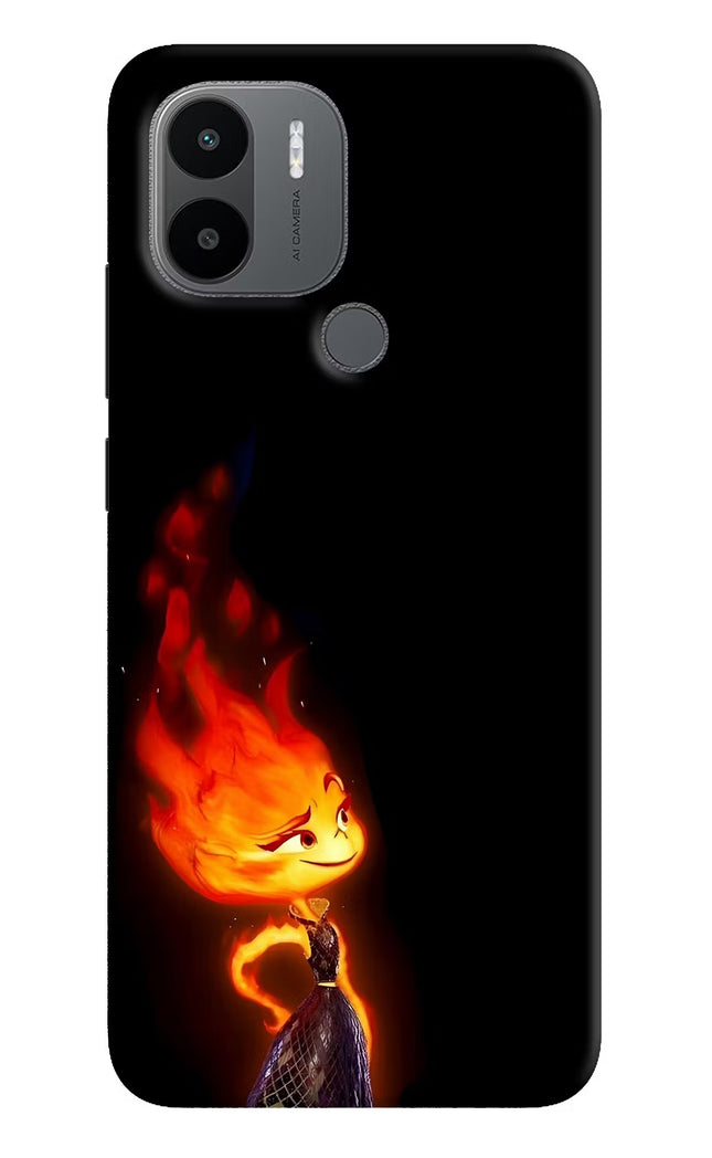 Ember Flame Redmi A1+/A2+ Hard Case Back Cover by Casekaro