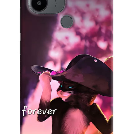 Forever Cat Redmi A1+/A2+ Hard Case Back Cover by Casekaro