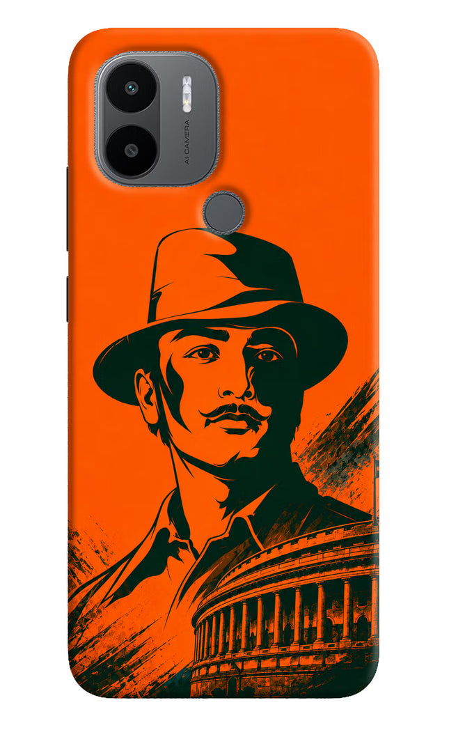 Bhagat Singh Legacy Redmi A1+/A2+ Hard Case Back Cover by Casekaro