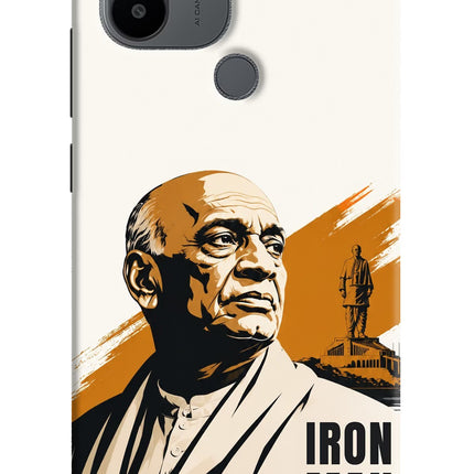 Sardar Patel Iron Will Redmi A1+/A2+ Hard Case Back Cover by Casekaro