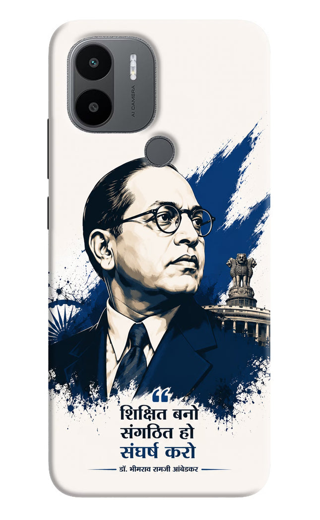 Dr. Ambedkar Visionary Redmi A1+/A2+ Hard Case Back Cover by Casekaro