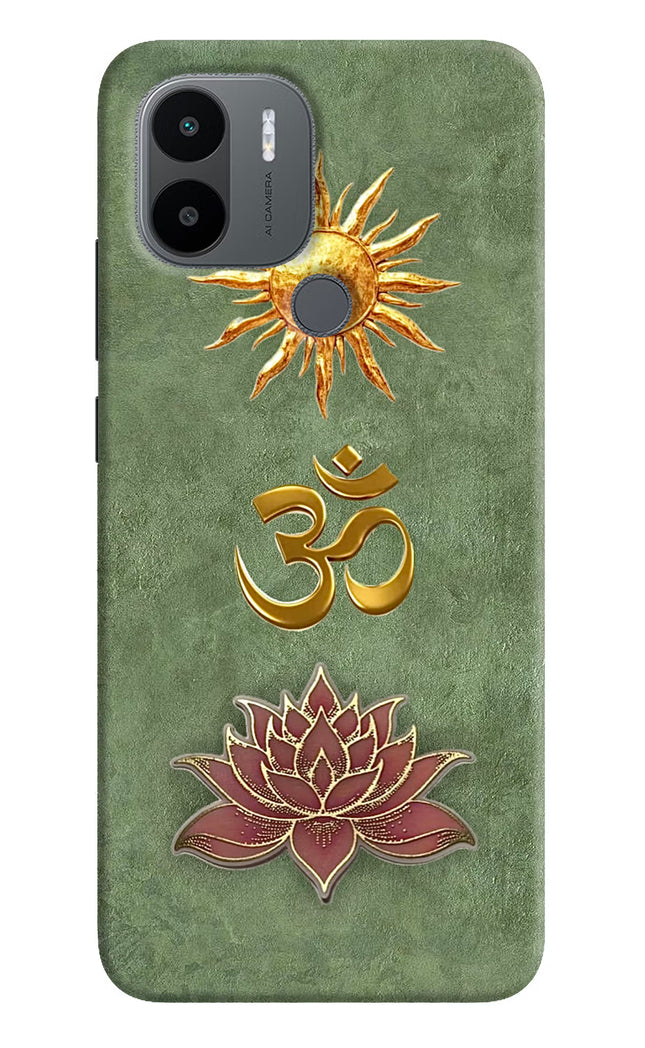 Om & Lotus Redmi A1+/A2+ Back Cover