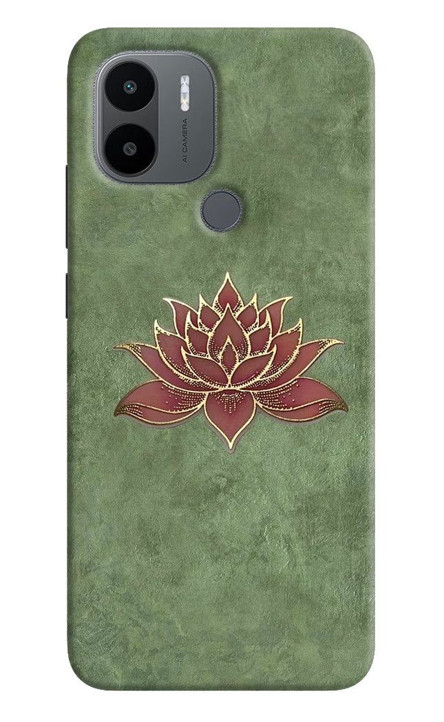 Lotus Grace Redmi A1+/A2+ Hard Case Back Cover by Casekaro