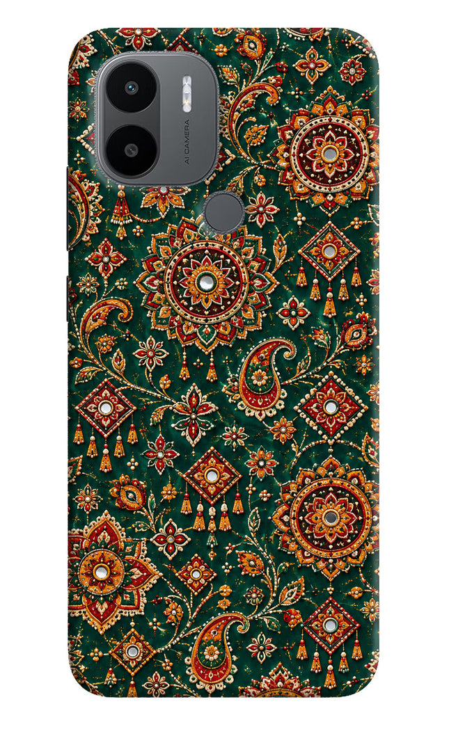Green Pataka Redmi A1+/A2+ Hard Case Back Cover by Casekaro