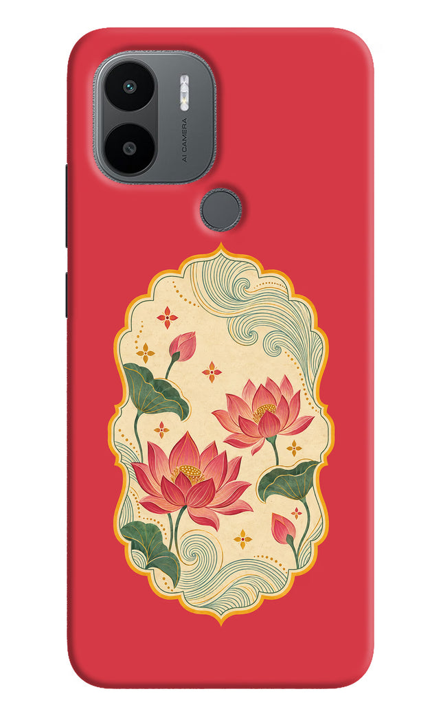 Pink Lotus Redmi A1+/A2+ Back Cover