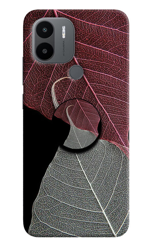 Leaf Pattern Redmi A1+/A2+ Pop Case