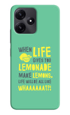 Quote Redmi 12 5G Hard Case Back Cover by Casekaro