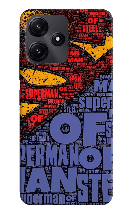 Superman Redmi 12 5G Hard Case Back Cover by Casekaro