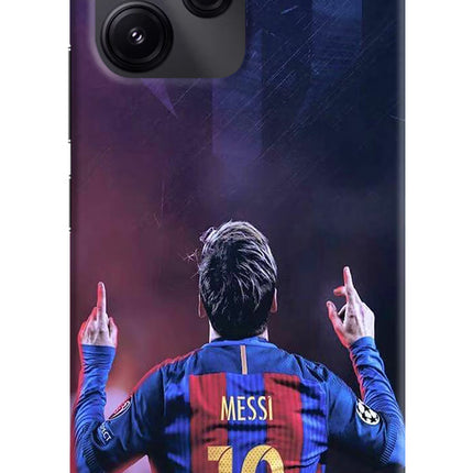 Messi Redmi 12 5G Hard Case Back Cover by Casekaro