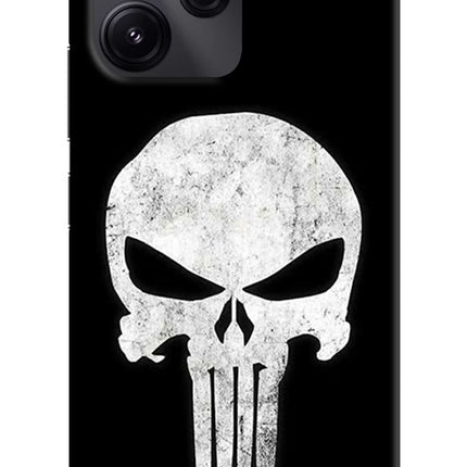 Punisher Skull Redmi 12 5G Hard Case Back Cover by Casekaro
