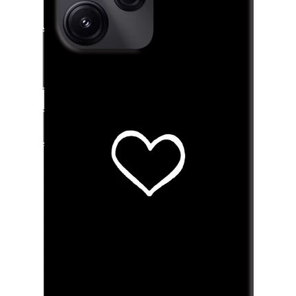 Heart Redmi 12 5G Hard Case Back Cover by Casekaro