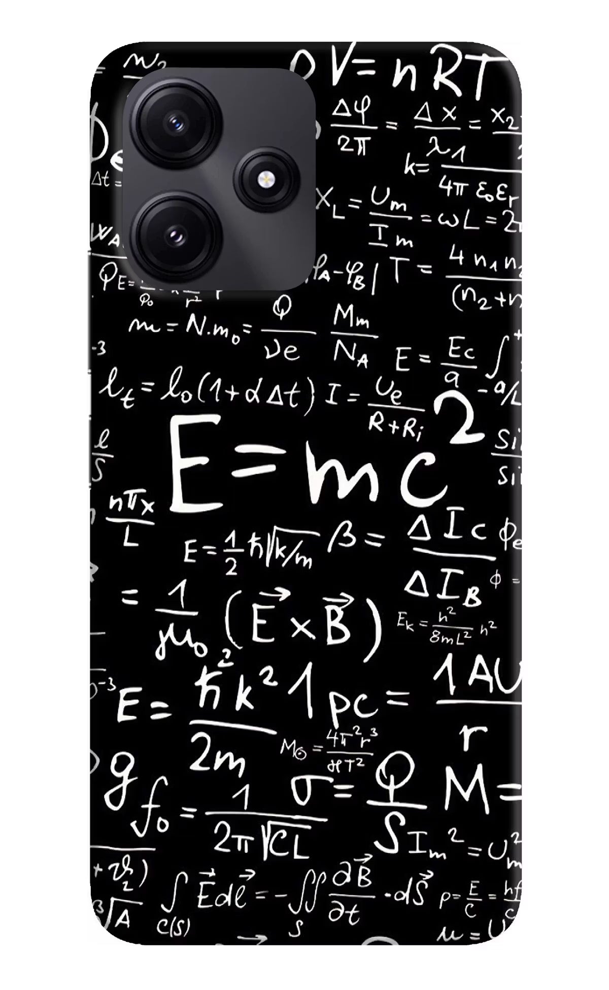 Physics Formula Redmi 12 5G Hard Case Back Cover by Casekaro