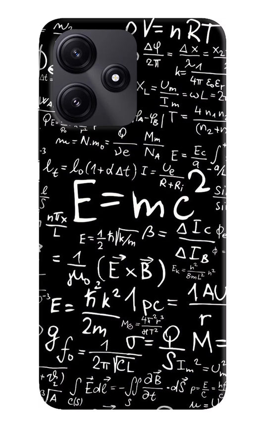 Physics Formula Redmi 12 5G Hard Case Back Cover by Casekaro