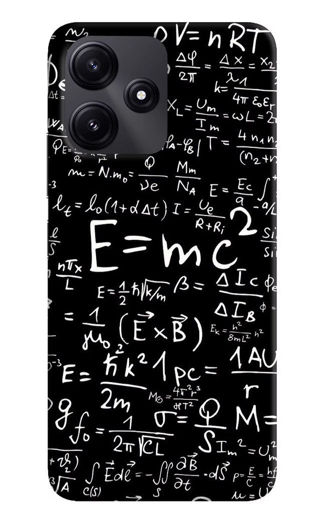 Physics Formula Redmi 12 5G Hard Case Back Cover by Casekaro