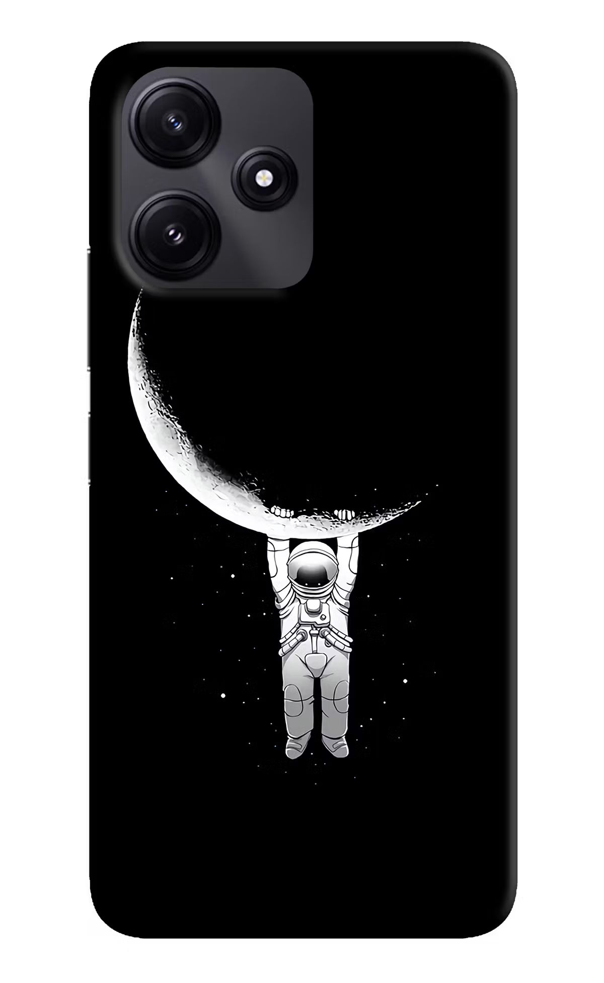 Moon Space Redmi 12 5G Hard Case Back Cover by Casekaro