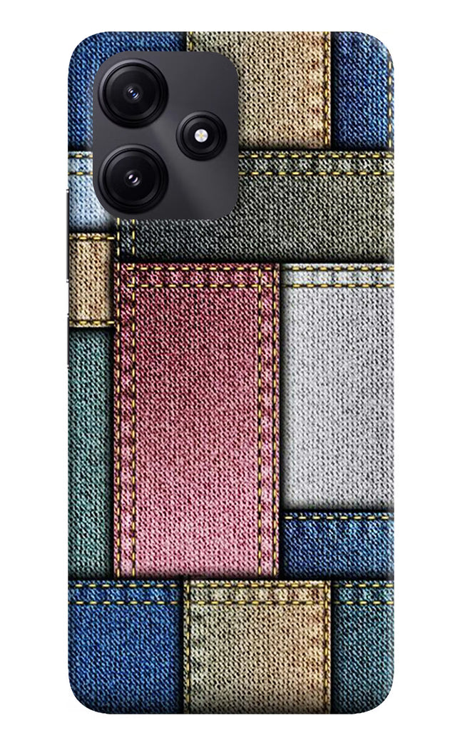 Multicolor Jeans Redmi 12 5G Hard Case Back Cover by Casekaro