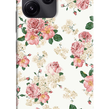 Flowers Redmi 12 5G Hard Case Back Cover by Casekaro