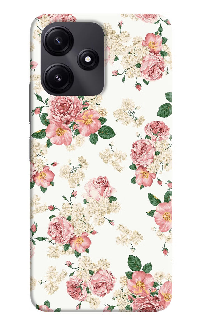 Flowers Redmi 12 5G Hard Case Back Cover by Casekaro