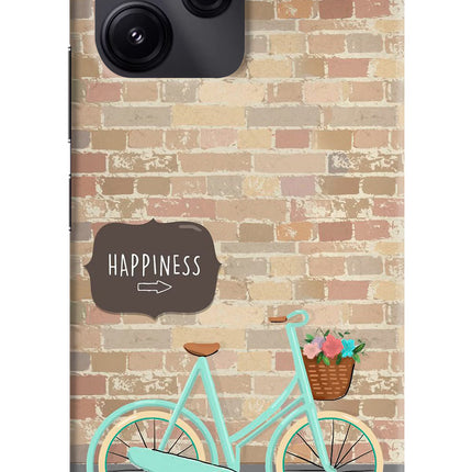 Happiness Artwork Redmi 12 5G Hard Case Back Cover by Casekaro
