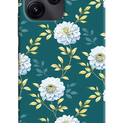 Flowers Redmi 12 5G Hard Case Back Cover by Casekaro
