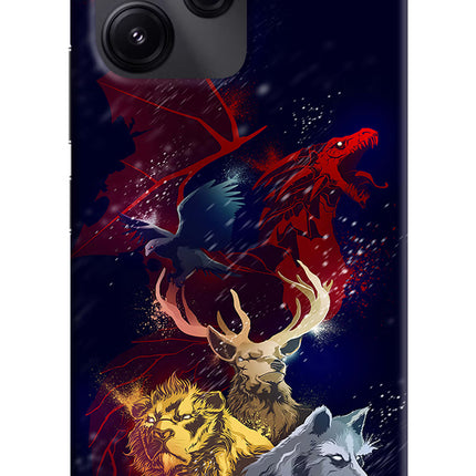 Game Of Thrones Redmi 12 5G Hard Case Back Cover by Casekaro
