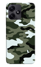 Camouflage Redmi 12 5G Hard Case Back Cover by Casekaro