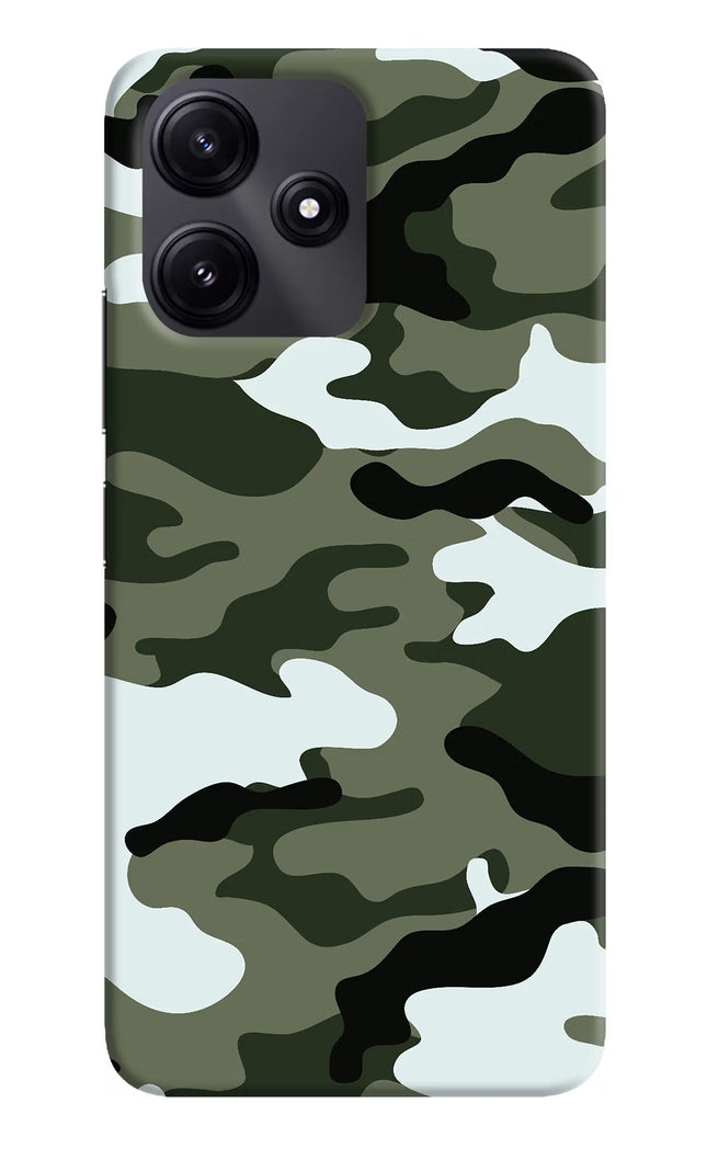 Camouflage Redmi 12 5G Hard Case Back Cover by Casekaro