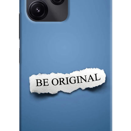 Be Original Redmi 12 5G Hard Case Back Cover by Casekaro