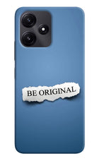 Be Original Redmi 12 5G Hard Case Back Cover by Casekaro