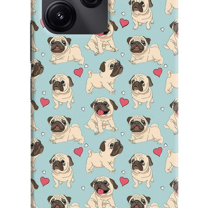 Pug Dog Redmi 12 5G Hard Case Back Cover by Casekaro
