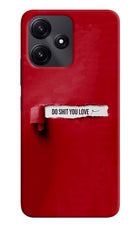Do Shit You Love Redmi 12 5G Hard Case Back Cover by Casekaro
