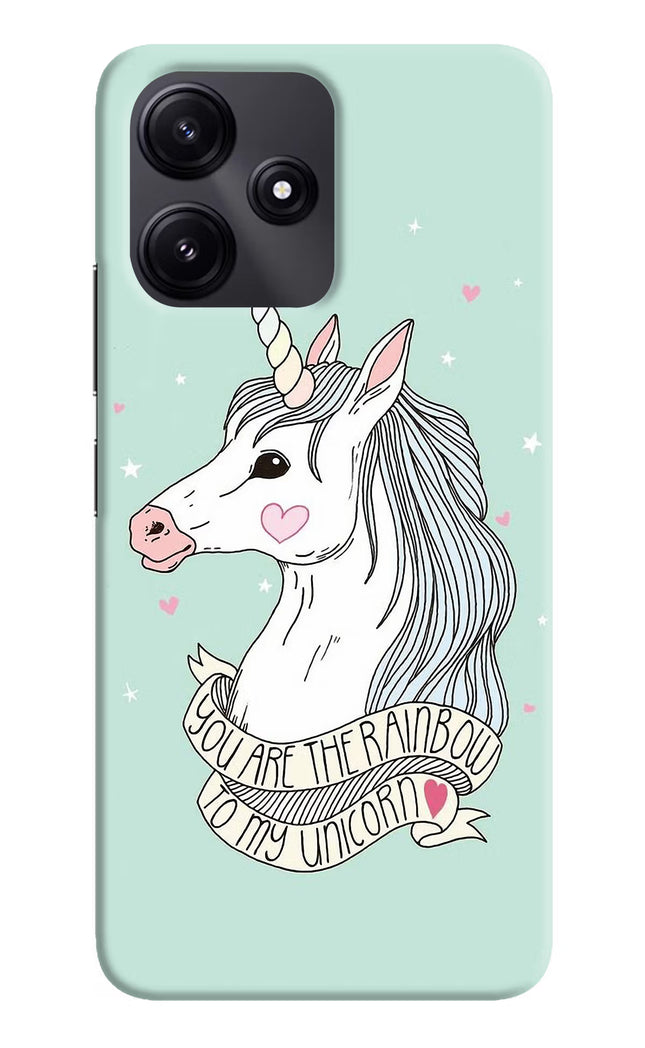 Unicorn Wallpaper Redmi 12 5G Hard Case Back Cover by Casekaro