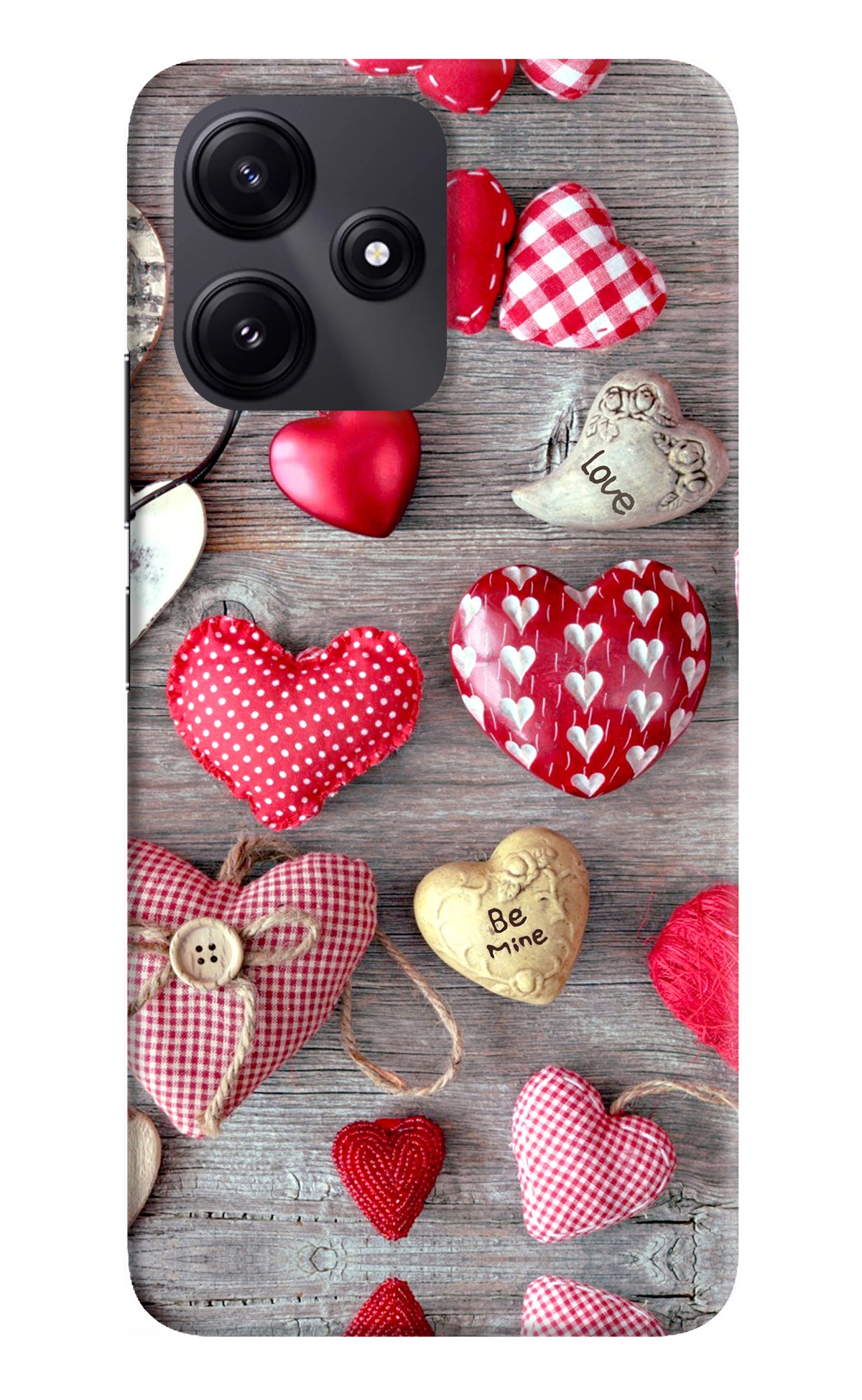 Love Wallpaper Redmi 12 5G Back Cover