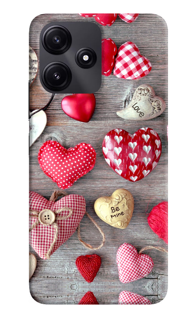 Love Wallpaper Redmi 12 5G Hard Case Back Cover by Casekaro