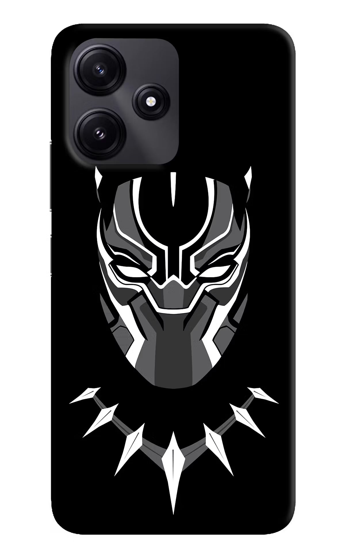 Black Panther Redmi 12 5G Hard Case Back Cover by Casekaro