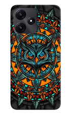 Angry Owl Art Redmi 12 5G Hard Case Back Cover by Casekaro