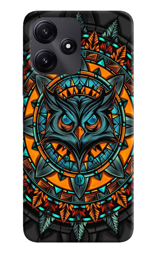 Angry Owl Art Redmi 12 5G Hard Case Back Cover by Casekaro