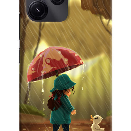 Rainy Day Redmi 12 5G Hard Case Back Cover by Casekaro