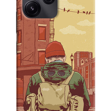 Adventurous Redmi 12 5G Hard Case Back Cover by Casekaro