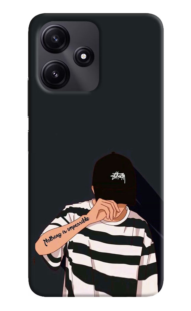 Aesthetic Boy Redmi 12 5G Hard Case Back Cover by Casekaro