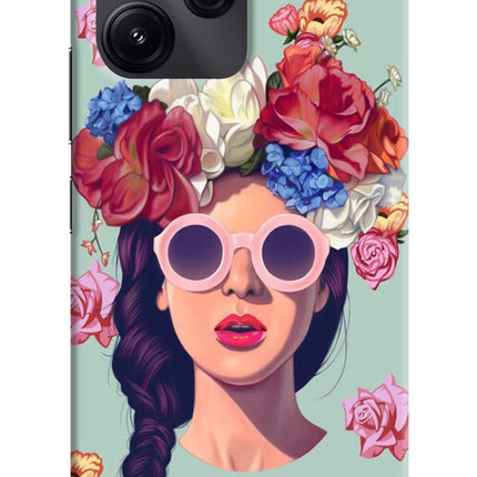 Pretty Girl Redmi 12 5G Hard Case Back Cover by Casekaro