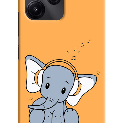 High On Music Redmi 12 5G Hard Case Back Cover by Casekaro