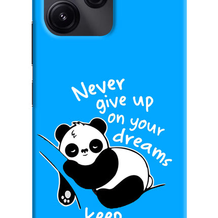 Keep Sleeping Redmi 12 5G Hard Case Back Cover by Casekaro